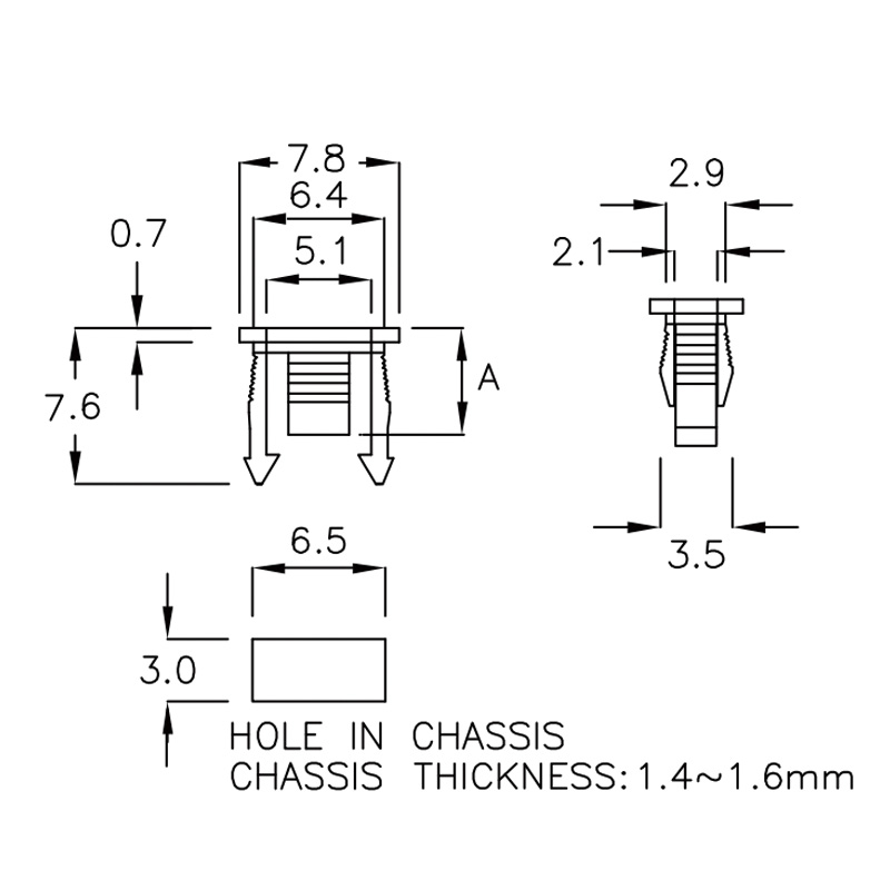 LED Lens Holder LS-SD2